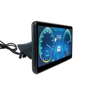 GPS Navigation Linux Carplay Car LCD 9inch Navigator Digital Dashboard Decorations Usb Portable IPS Car Audio Radio Stereo 9"