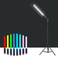 Video New Portable Rgb Led Light Stick Color Handheld Photography Light Stick For Photos Video Movie Vlog