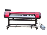 Impresora de garantía comercial 1,6 M/1,8 m/2,5 m/3,2 M Plotter de inyección de tinta para imprimir impresora eco-solvente de formato ancho