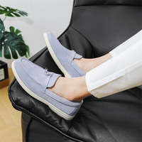Sepatu loafers pria grosir untuk perdagangan luar negeri, model baru 2026 sepatu loafers slip-on pria, sepatu kerja gaya kasual sehari-hari untuk pria