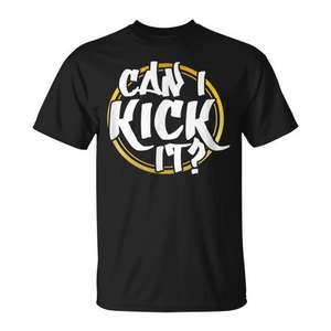 T-shirt Can I Kick It Hiphop Rap Music Dance 80s 90s Party - Product Image 1