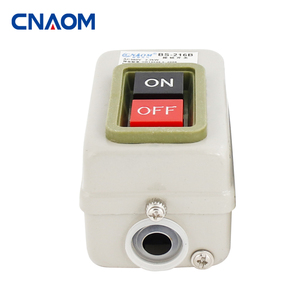 BS230 interrupteur de <span class=keywords><strong>d</strong></span>émarrage électromagnétique Off-On couvercle rouge interrupteur à <span class=keywords><strong>bouton</strong></span>-poussoir <span class=keywords><strong>d</strong></span>'arrêt <span class=keywords><strong>d</strong></span>'<span class=keywords><strong>urgence</strong></span> <span class=keywords><strong>380V</strong></span> 10A <span class=keywords><strong>bouton</strong></span> de <span class=keywords><strong>d</strong></span>émarrage de puissance - Product Image 3