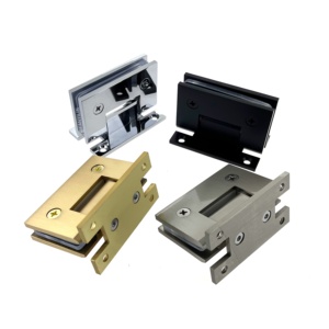 Nhà Cung cấp nhà máy CRL phong cách Brass rắn "<span class=keywords><strong>H</strong></span>" phiên bản vòi hoa sen bản lề treo tường phòng tắm không khung cửa kính pivot bản lề màn <span class=keywords><strong>h</strong></span>ình - Product Image 2