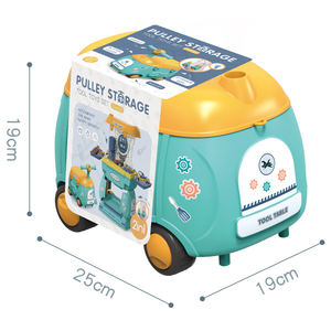 Ensemble de jouets pour enfants, valise d'atelier, jeu de simulation, atelier de construction, boîte à outils de mécanicien, <span class=keywords><strong>jouet</strong></span> pour enfants - Product Image 2