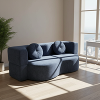 Canapé-lit de luxe au design moderne, confortable et compressé, de haute qualité avec rembourrage en éponge, canapés compressés sous vide