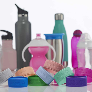Dây đeo bình sữa silicon tái sử dụng OEM, in tên & logo tùy chỉnh, chống trơn trượt, chống bỏng, chống rách - Product Image 6