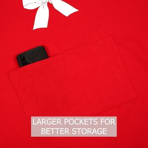 CTYプロモス レディース ノースリーブ <span class=keywords><strong>2</strong></span>ポケット 広告用 ポリエステル製 ビブエプロン 洗濯可能 ブラック キッチン 調理 掃除 バーベキュー カスタムロゴ入り - Product Image 3