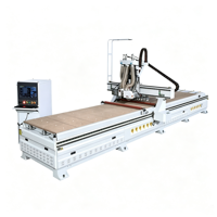 Z-6000 37500W 380V Router CNC Automático de Corte y Anidamiento Multifunción para Fabricación de Paneles de Aluminio y Gabinetes