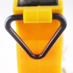 ガレージ仮設用ソーラー式モバイルLEDバリケードライト、道路交通用インテリジェントコーン、工事警告点滅灯 - Product Image 4