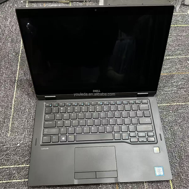 Touchscreen for Dell 7389 2in1 i7 7gen 16G 256G SSD X360 Rotating fold Used Business Laptop Office Daily Work Computer 13.3inch