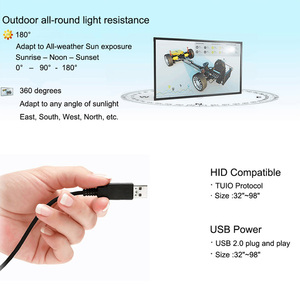 LED/LCD TV için 43 inç ir dokunmatik ekran çerçevesi çerçeve yerleşimi kitleri - Product Image 5