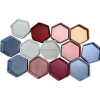 Plateaux hexagonaux, conteneurs, pièces métalliques anodisées usinées CNC, service de fraisage de précision en aluminium et acier, fabricants de pièces usinées CNC sur mesure