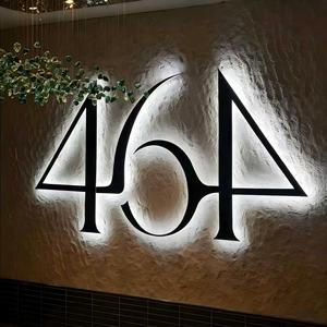 Enseigne lumineuse 3D personnalisée avec logo rétroéclairé, lettres 3D, enseigne lumineuse à LED pour entreprise, panneau lumineux personnalisé à LED pour entreprise - Product Image 2