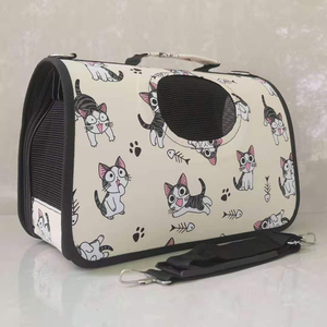 Ucuz taşınabilir evcil hayvan taşıyıcı omuzdan askili çanta nefes katlanabilir Pet kedi köpek seyahat taşıyıcısı çantası - Product Image 4