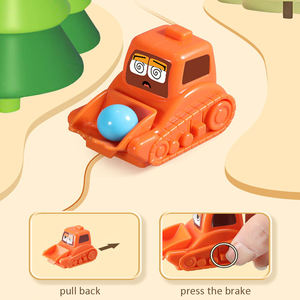 子供のための論理的なロードビルダーゲームマーブルランブロックパズルカートラックおもちゃレースカー教育玩具 - Product Image 4