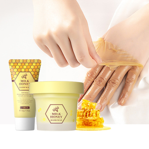 Cire pour les mains au lait et au miel LAIKOU, hydratante, apaisante, réparatrice, anti-gerçures, réparation des peaux sèches et abîmées, soin des mains, 50g & 120g - Product Image 5