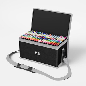 Set de 168 <span class=keywords><strong>Rotuladores</strong></span> Artísticos a Base de Alcohol con Doble Punta, Marcadores Permanentes para Colorear con Estuche de Lona - Product Image 1