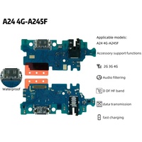 Carte de connecteur de charge pour téléphone portable Samsung A05S A04E A03S A02S A01 A24 A14 (Flex de chargeur)