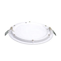 Panel de Luz LED Cuadrado y Redondo de Aluminio Pequeño, Alto CRI 80, 3W 7W 9W 12W 15W 18W 24W, Clasificación IP54, Garantía de 5 Años