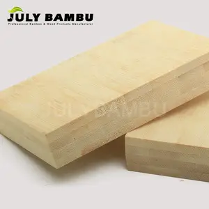 E1 Raw Green Bamboo Board Panels Use for Office Furniture For Sale