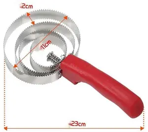 말 미용 관리를위한 원형 스프링 금속 카레 빗 스테인레스 스틸 가려움증 브러시