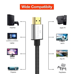 Câble HDMI 4k certifié plaqué or 2.0 compatible 4K 60Hz 2160p 1080p cordon tressé HDR ARC HDTV pour PS 3/4/5 - Product Image 5