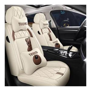 <span class=keywords><strong>Coprisedili</strong></span> Anteriori in Pelle PU Carino per Auto a 5 Posti per Es350 Dodge Fur Hiace Venza C200 Beetle BMW Mini Smart Vios Lulu AnK3 - Product Image 1