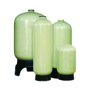 FRP Pressure Vessel Water Treatment Filter Glass fiber plastic Glass Tank customizable colors