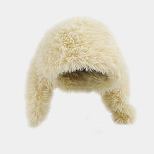 Nouveau chapeau <span class=keywords><strong>de</strong></span> lapin moelleux <span class=keywords><strong>de</strong></span> couleur vive, chapeau <span class=keywords><strong>de</strong></span> lapin amusant et mignon, chapeau <span class=keywords><strong>de</strong></span> femme pour l'automne et l'hiver, chapeau chaud et confortable, chapeau bob - Product Image 4