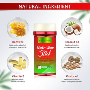 Best-seller, personnalisation en gros, cire capillaire en bâton organique à base de plantes, 75g, hydratante, finition mate, <span class=keywords><strong>imperméable</strong></span>, anti-transpiration, pour femmes - Product Image 3