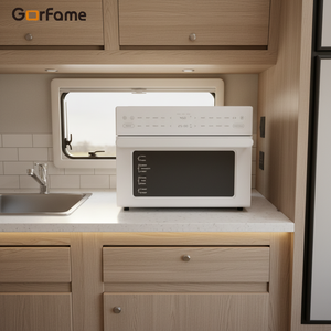 <span class=keywords><strong>Four</strong></span> à cuisson compact 30L en gros d'usine avec fenêtre transparente, <span class=keywords><strong>four</strong></span> friteuse à air avec rôtissoire et déshydrateur, idéal pour les VR - Product Image 1