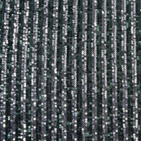 Tissu en maille tulle anti-plis à la mode, brodé de sequins, pour robes de mariée, fourni directement par l'usine