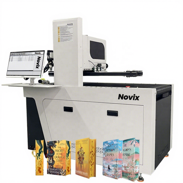 NOVIX Newest Single Pass Printer on the Edge Book One Pass Machine Dimpression De Livres Maquina Impresora De Canticos De Libros