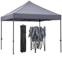 Tonnelle pliante chinoise en métal, imperméable, type gazebo, pergola pop-up 3x3m 3x6m pour jardin, terrasse, barbecue, mariage, salon professionnel