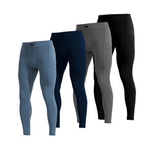 <span class=keywords><strong>Leggings</strong></span> da uomo ad alta compressione per palestra e Yoga per aumentare le prestazioni e sostenere i muscoli - Product Image 3