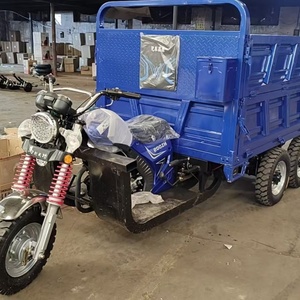 Motocicleta de gasolina de 9 ruedas y 300 cc, compatible con plataforma de carga agrícola personalizada, motocicleta de cinco ruedas con volteo doble. - Product Image 3