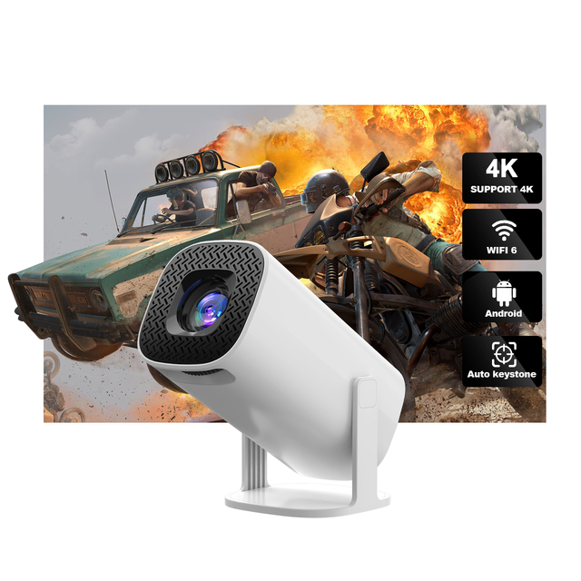 P30 Mini Stand 4k Video Projector Wireless Wifi Home LED Portable Video Full HD 1080P 720P Smart Android 11 Projector