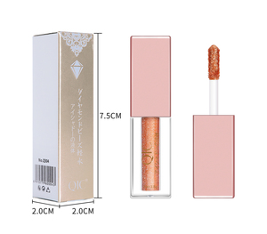 Pearlescent Glitter Liquid <b>Eyeshadow</b> with Quick-Drying & Non-Flying Powder One-Touch Multi-Purpose Makeup - Product Image 6