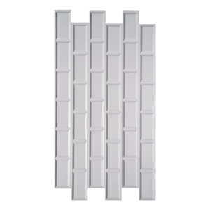 Pannelli Murali 3D in PVC Termoformati, Versioni Autoadesive e Non Autoadesive Disponibili, 96*48cm, Forme Creative per Design d'Interni - Product Image 4