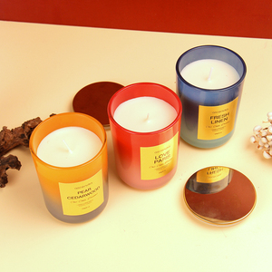 Modern Handmade Flameless Soy Wax Scented Candle Luxury Aromatherapy Home Fragrance Long <strong>Burning</strong> Valentine's Day New Wholesale - Product Image 1
