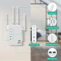 Repetidor de Router WiFi Inalámbrico, Amplificador de Señal de Largo Alcance 2G 3G 4G de Doble Banda, Extensor de Rango IP POE