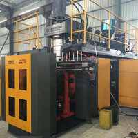Machine de moulage par extrusion-soufflage de feuilles de plastique PE S30L PC pour PE/PP/ABS, équipée d'une plateforme élévatrice