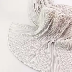 Moonlight crepe pleated decorative accessories materials women's fashion lurex fabric