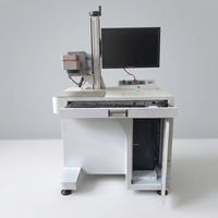 Nouvelle machine de gravure laser CO2 compacte de bureau 30W à onde continue, compatible DXF/BMP/AI/DST, refroidie par air, haute précision, facile à utiliser