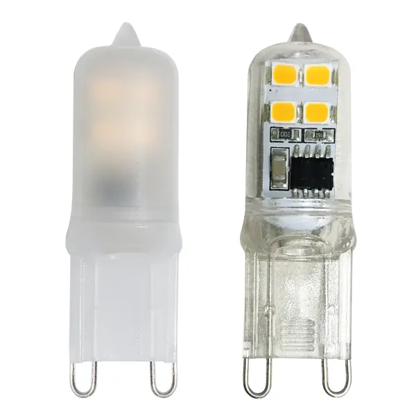 新しい2700k 4000k 6000k led 120v 230v dimmable 2w g9 ledライトdimmable