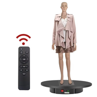 Présentoir de plateau tournant électrique rotatif à 16.5 degrés de 360 pouces pour la photographie de mannequin prise de vue vidéo charge maximale 100kg