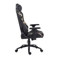 Chaise de jeu moderne ergonomique pour PC, grande et haute, en cuir synthétique, en nylon et PU avec cadre en métal, nouveau produit