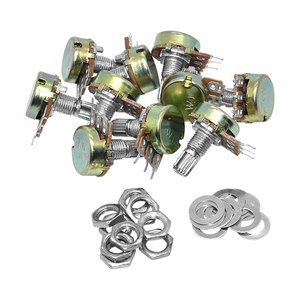 Wh148 tuyến tính chiết 15mm trục với các loại hạt và máy giặt 3pin wh148 b1k b2k b5k b10k b20k b50k b100k b250k b500k b1m - Product Image 3