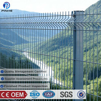 Panneaux de clôture 3D en treillis soudé en acier galvanisé pour la sécurité des maisons, des routes, des jardins et des fermes