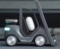 Nouveau mini chariot élévateur transfrontalier 3-en-1 avec charge rapide USB 15W pour support de charge sans fil de bureau